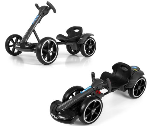 MILLY MALLY 6840 Akkumulátoros Gokart Bolt Fekete (akumlátor 6)