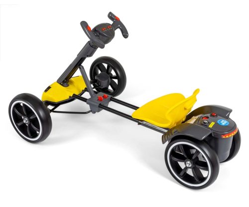 MILLY MALLY 6841 Akkumulátoros Gokart Bolt Sárga (akumlátor 6)