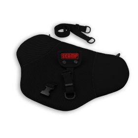   Scamp - Biztonsági övterelő párnás Fekete-Fekete PSBAblack