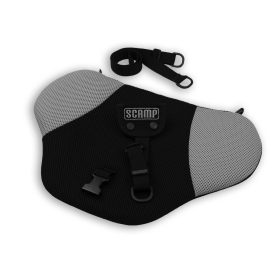   Scamp - Biztonsági övterelő párnás Fekete-Szürke PSBAgrey