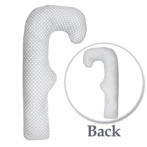 Scamp - Ölelő párna F-alakú Grey Dots