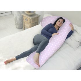 Scamp - Ölelő párna F-alakú Rosa Stars