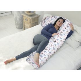 Scamp - Ölelő párna F-alakú Pink Spring 