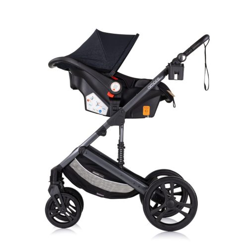 Chipolino Amore babakocsi mózessé alakítható sportrésszel - Blackberry