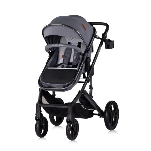 Chipolino Amore babakocsi mózessé alakítható sportrésszel - Cloud grey