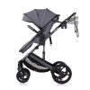 Chipolino Amore babakocsi mózessé alakítható sportrésszel - Cloud grey