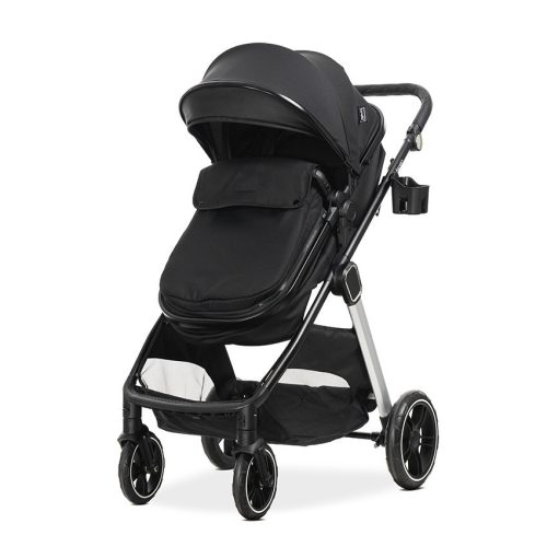 Lorelli Aspen babakocsi mózessé alakítható sport résszel - Black