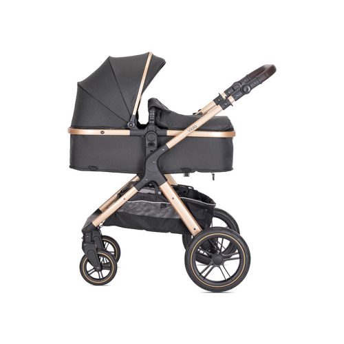 Lorelli Viola babakocsi mózessé alakítható sportrésszel - Black