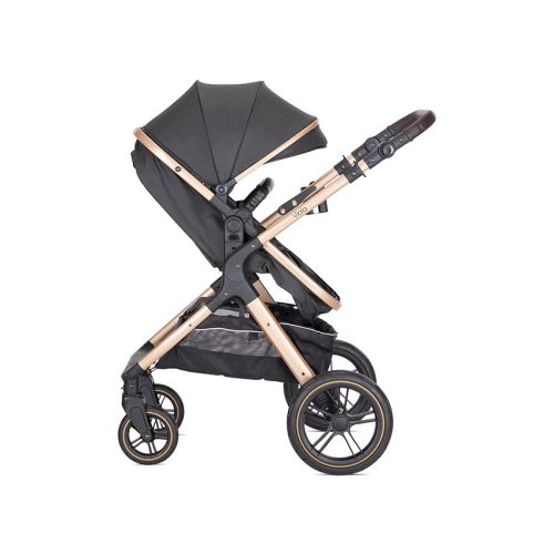 Lorelli Viola babakocsi mózessé alakítható sportrésszel - Black