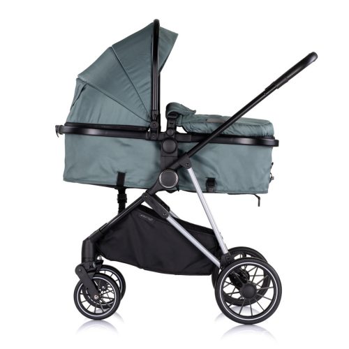 Chipolino AURA babakocsi mózessé alakítható sportrésszel - Basil