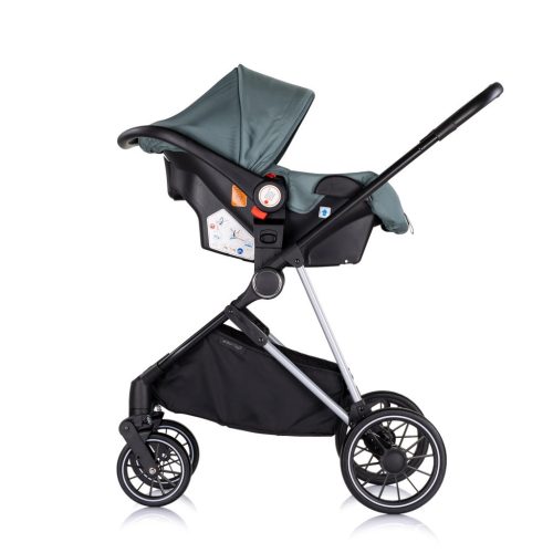 Chipolino AURA babakocsi mózessé alakítható sportrésszel - Basil