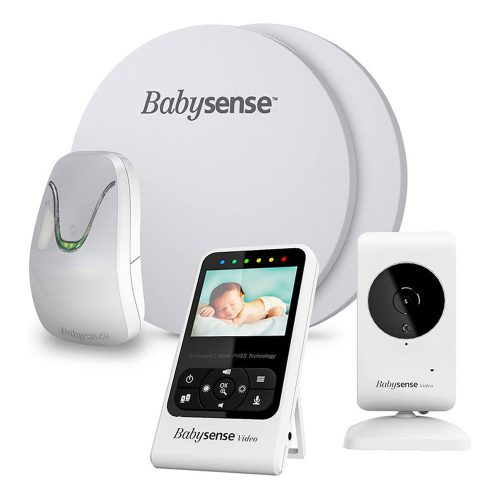 Babysense - légzésfigyelő 7 és kamerás bébiőr V24 