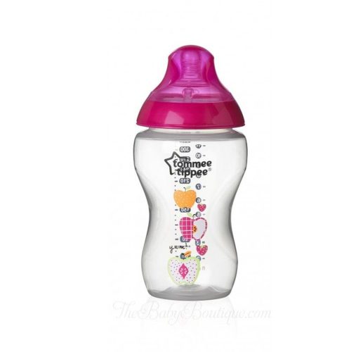 Tommee Tippee Closer to Nature GIRL 340ml - Cumisüveg