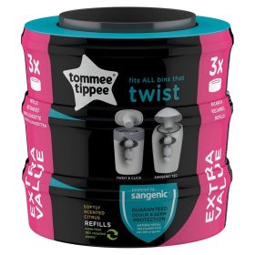   Tommee Tippee SANGENIC TWIST and Click - Pelenkatároló Utántöltő 3db