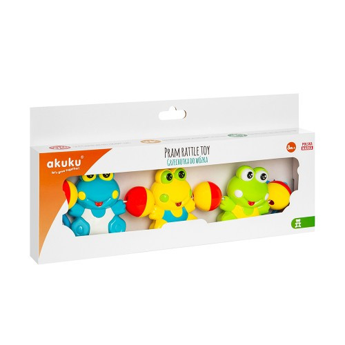 AKUKU A0353 - Babakocsira Szerelhető Csörgő