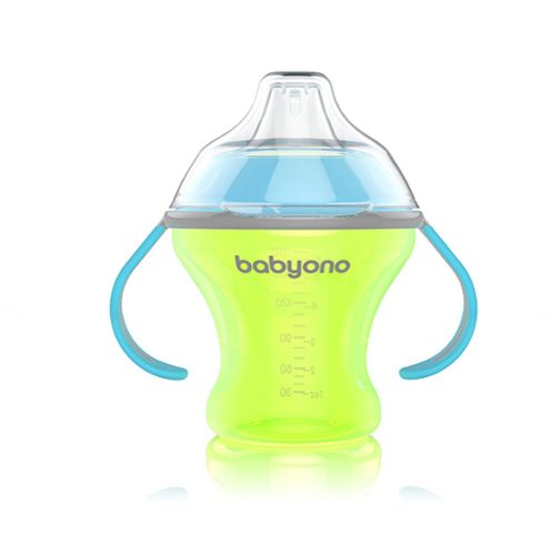 BabyOno 1456 - Cseppmentes 180ml itatópohár – Zsebi Baba Shop
