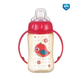 Canpol 56/512 - Cseppmentes 320ml Cute Animals itatópohár