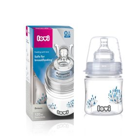   LOVI 21/586 Szopóreflex Megtartó - Cumisüveg 120 ml 0m+ Botanic