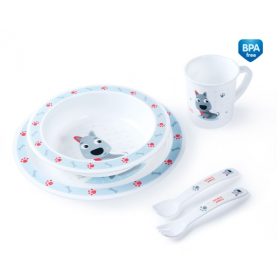 Canpol 4/401 - Tányér Étkészlet Cute Animals