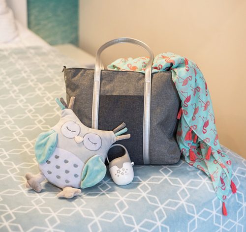 BabyOno 442 -  Plüss Vibráló Játék Bagoly SOPHIA – Zsebi Baba Shop