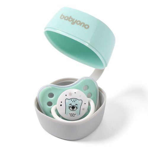 BabyOno 535/02 - Cumitartó Doboz NATURAL NURSING Menta – cumitartó 1. kép