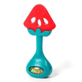   BabyOno 499/02 - Fejlesztő Csörgő Rágóka TASTY WATERMELON