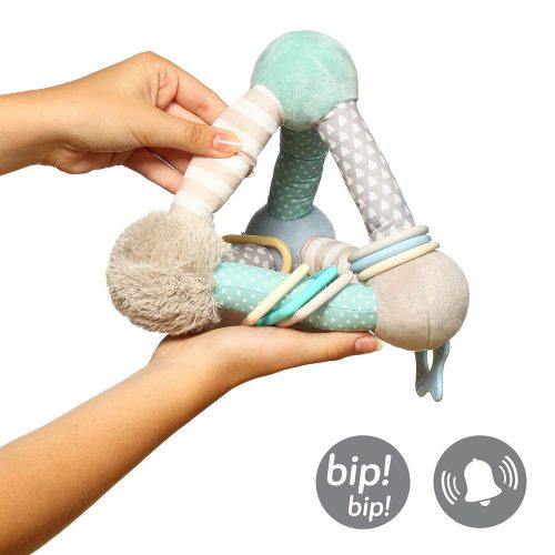 BabyOno 898/02 - Menta  Piramis TINY YOGA oktatójáték – Zsebi Baba Shop
