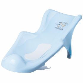   Maltex Babatartó - Zebra kék Színű Csúszásmentes Háttámlával