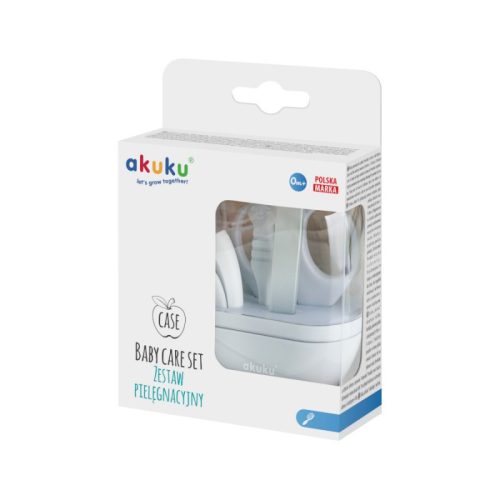 AKUKU A0473 - Körömvágóolló Szett Apple Szürke