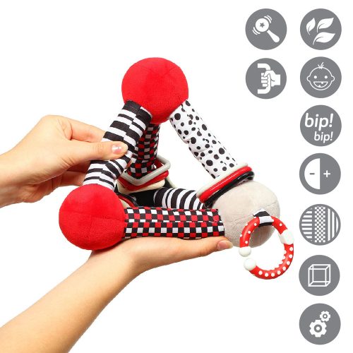 BabyOno 783 - TINY YOGA TRIANGLE C-MORE COLLECTION oktatójáték – Zsebi Baba Shop