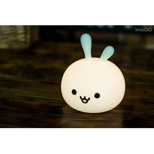 INNOGIO LJC-122 Szilikon Éjjeli Lámpa - GIO Bunny Midi