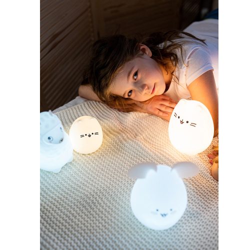 INNOGIO GIO-100 Szilikon Éjjeli Lámpa - Egér