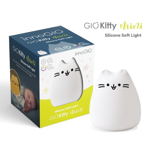 INNOGIO LJC-124 Szilikon Éjjeli Lámpa - GIO Kitty Mini
