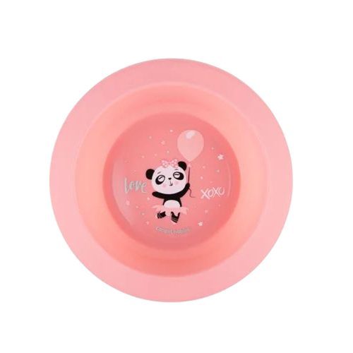 Canpol 56/523 - Tányér Étkészlet Exotic Animals Pink