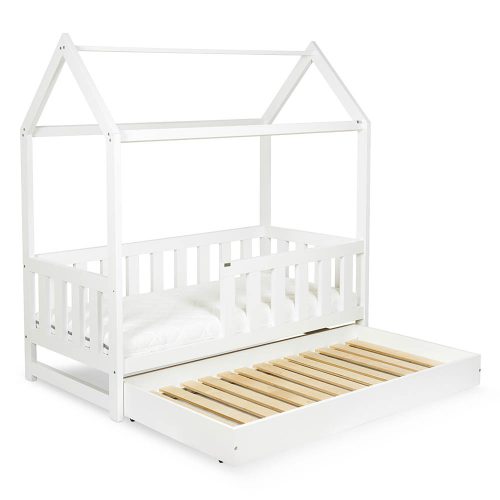 Klups Little Sky - Liv Házikó ágy Fehér 160 x 80 