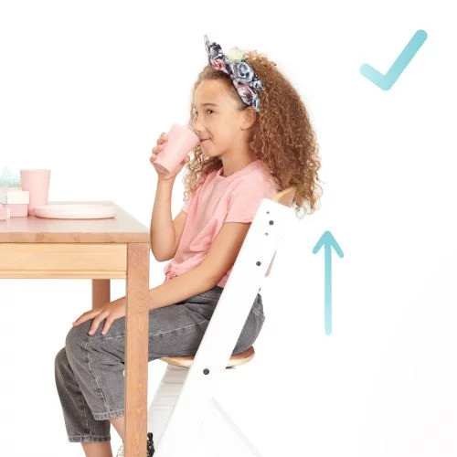 Kinderkraft ENOCK NATURAL GREY - Etetőszék – etetőszék 5. kép