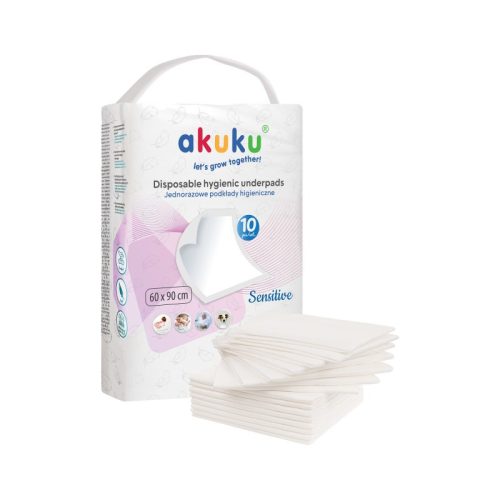 AKUKU A0501 - Pelenkázó Alátét 60x90cm 10db – 4. kép