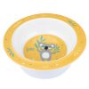 Canpol 4/519 - Melamin tapadókorongos tál EXOTIC ANIMALS Sárga
