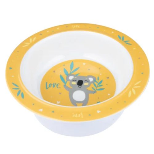 Canpol 4/519 - Melamin tapadókorongos tál EXOTIC ANIMALS Sárga