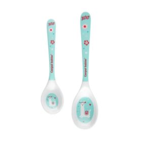   Canpol 4/530 -  Melamin Kanálkészlet 2db-os Exotic Animals Türkiz