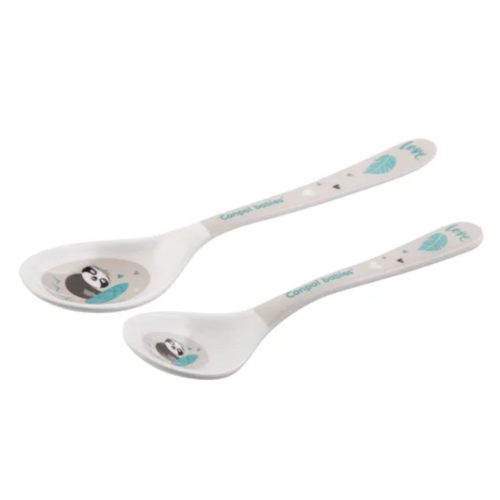 Canpol 4/530 -  Melamin Kanálkészlet 2db-os Exotic Animals Szürke