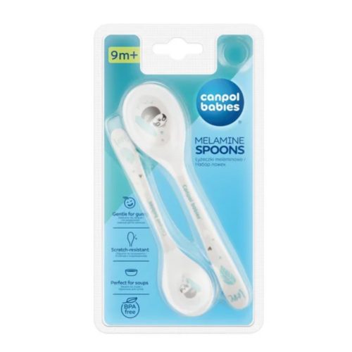 Canpol 4/530 -  Melamin Kanálkészlet 2db-os Exotic Animals Szürke