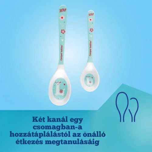 Canpol 4/530 -  Melamin Kanálkészlet 2db-os Exotic Animals Szürke