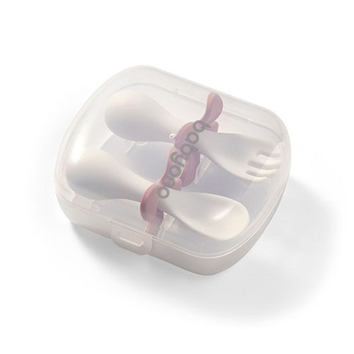 BabyOno 969/01 - Ergonomikus Evőeszköz + TARTÓ DOBOZ – Zsebi Baba Shop