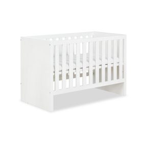 Klups Little Sky - Amelia Fehér 60 X 120 kiságy - Leesésgátlóval – babaágy 2. kép