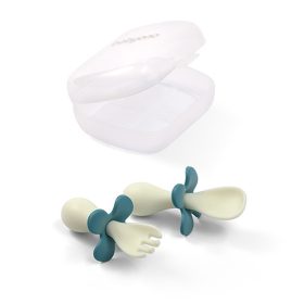 BabyOno 969/02 - Ergonomikus Evőeszköz + TARTÓ DOBOZ – Zsebi Baba Shop