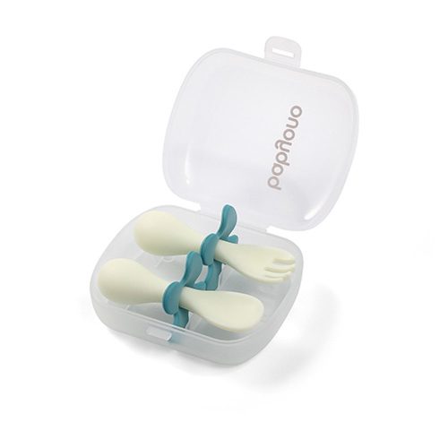 BabyOno 969/02 - Ergonomikus Evőeszköz + TARTÓ DOBOZ – Zsebi Baba Shop