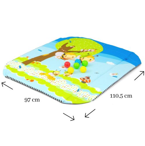 Milly Mally - 5 in 1 Lolly Méhecske Játszószőnyeg – játszószőnyeg 4. kép