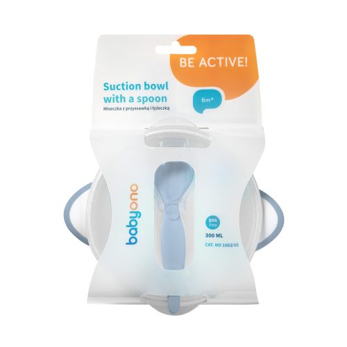 BabyOno 1063/05 -  Tapadókorongos Tányér