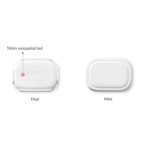 AKOi Heart babafigyelő 3az1ben – mozgás-, átfordulás- és pelenkafigyelő 